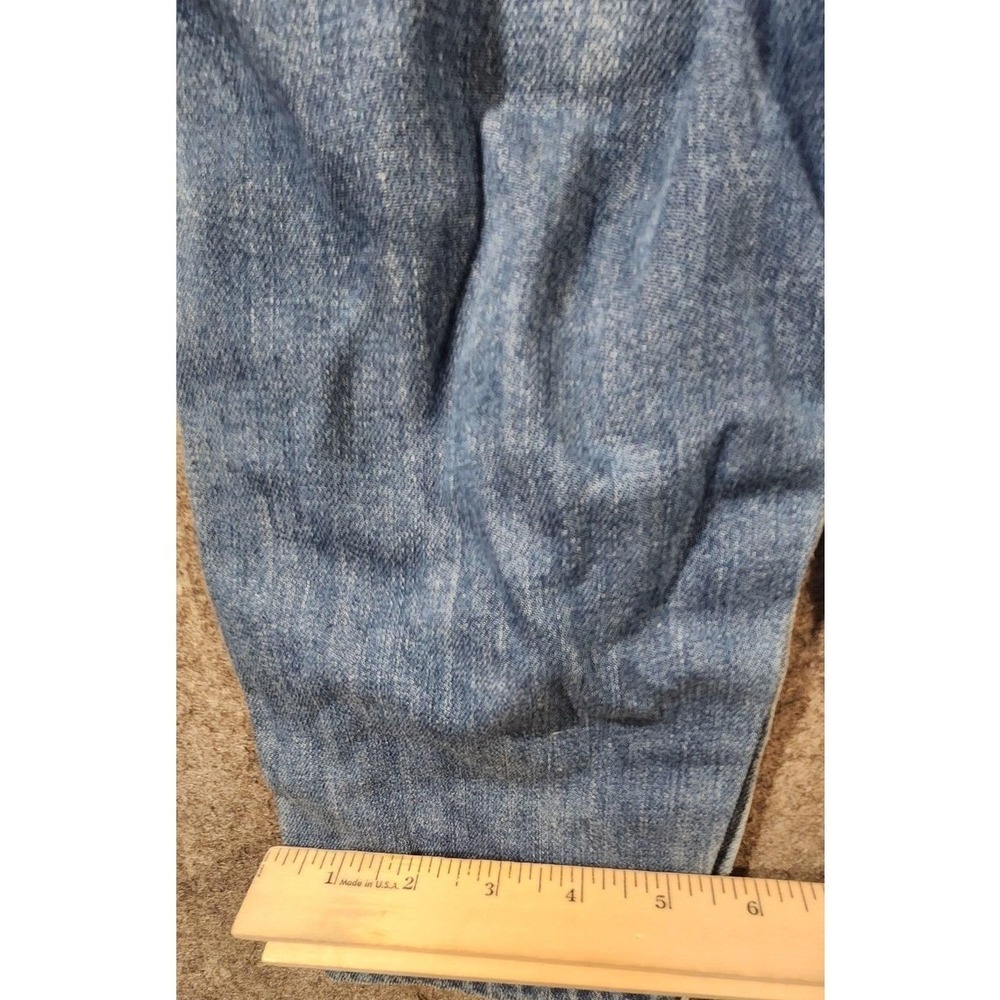 OshKoshVintage B'gosh Overalls Boys 24M Blue Denim Cargo Utility Adjustable - Picture 11 of 14
